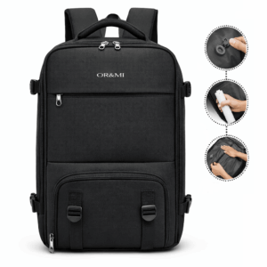 ORMI 5111 Σακίδιο Πλάτης Επεκτεινόμενο με Vacuum Compression & Θήκη Παπουτσιών – Cabin Size Ταξιδιού