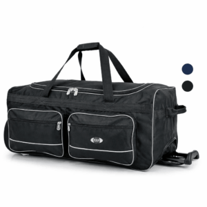 Ormi 009 Σακ Βουαγιάζ 65lt με Ρόδες & Πλάτης | Αδιάβροχο Ταξιδιού 70x34x34cm