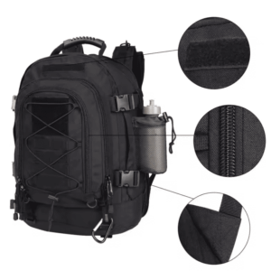 JETBAGS RZ-ZE082 Αδιάβροχο Tactical Σακίδιο Πλάτης 60L - MOLLE Επεκτάσιμο Στρατιωτικό Backpack