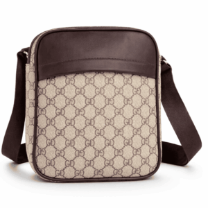 Jetbags RZ220 Δερμάτινη Τσάντα Χιαστί Unisex Crossbody με Φερμουάρ & Ρυθμιζόμενο Λουράκι