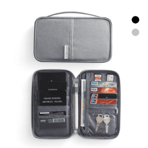 ROZA RFID Θήκη Διαβατηρίου & Καρτών - Travel Wallet Organizer Ασφαλείας 22x12,5x2cm