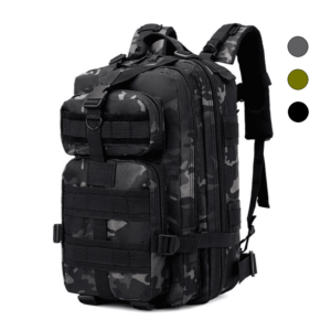 Jetbags RZ-B02 Small Tactical Σακίδιο Πλάτης 30L 43x20x24cm - Στρατιωτικό Backpack MOLLE για Πεζοπορία, Στρατό & Ταξίδι